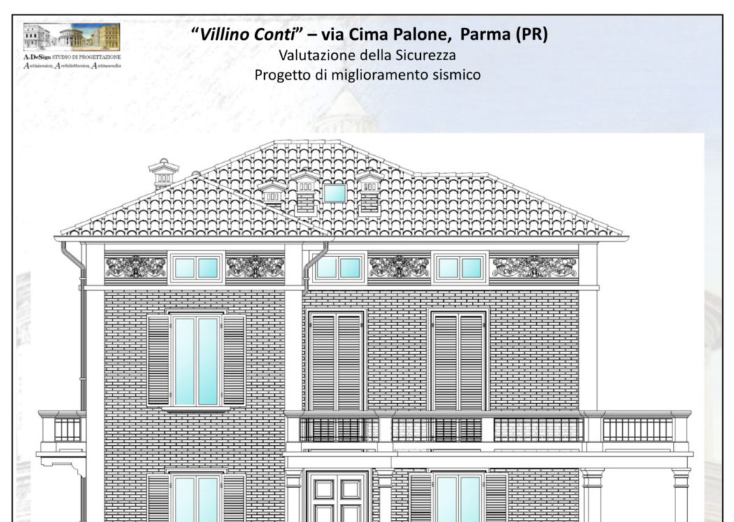  “Villino Conti” – via Cima Palone, Parma (PR)