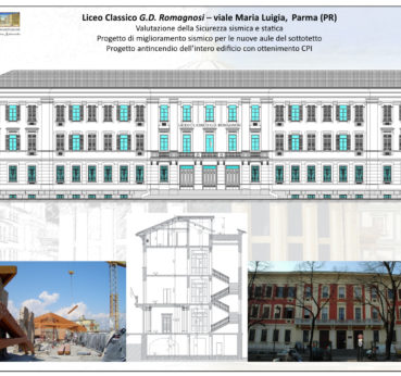 Liceo Classico G.D. Romagnosi – viale Maria Luigia, Parma (PR)
