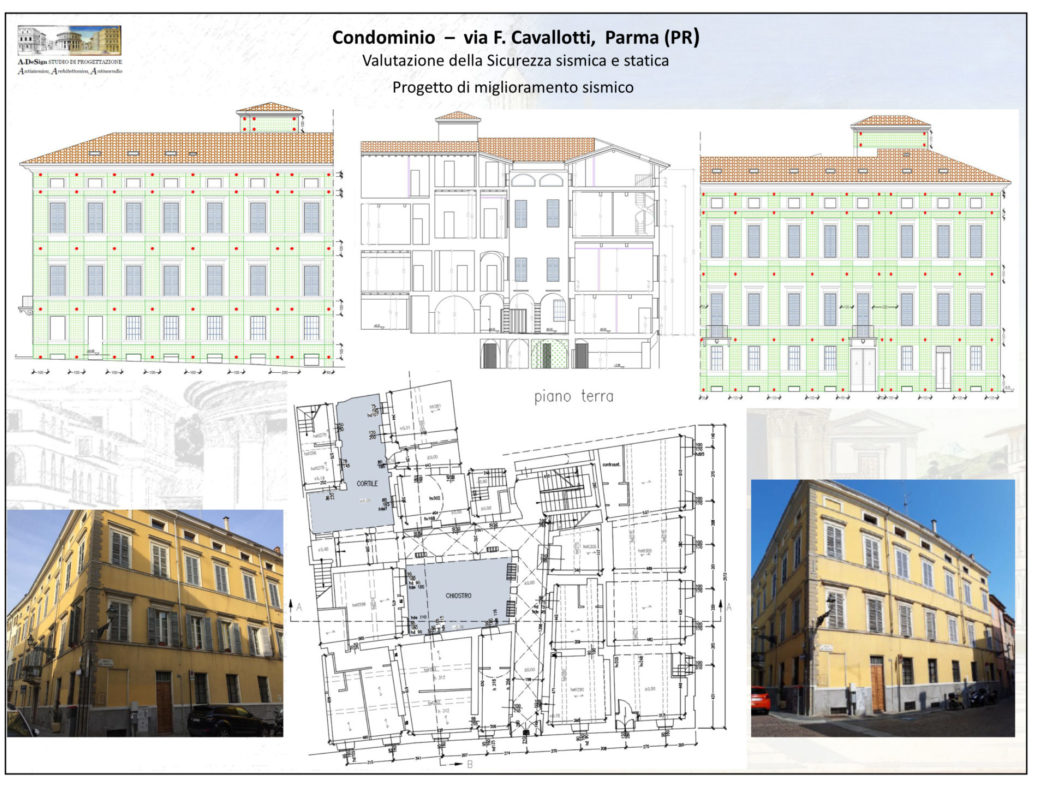 Condominio – via F. Cavallotti, Parma (PR)