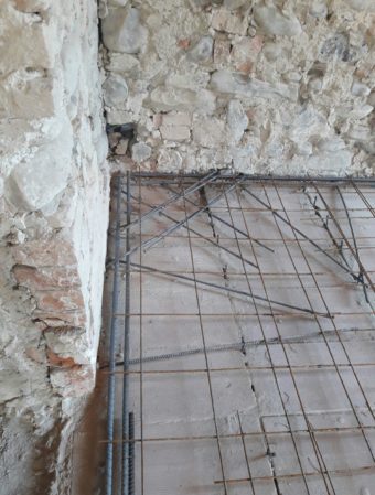 Miglioramento sismico di edificio storico in muratura - Gaiano (PR) - 01