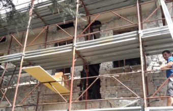 Miglioramento sismico di edificio storico in muratura - Gaiano (PR) - 03
